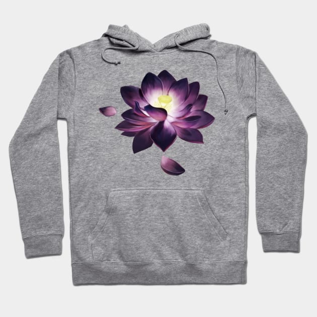 Black Lotus Hoodie by KaylaNostrade